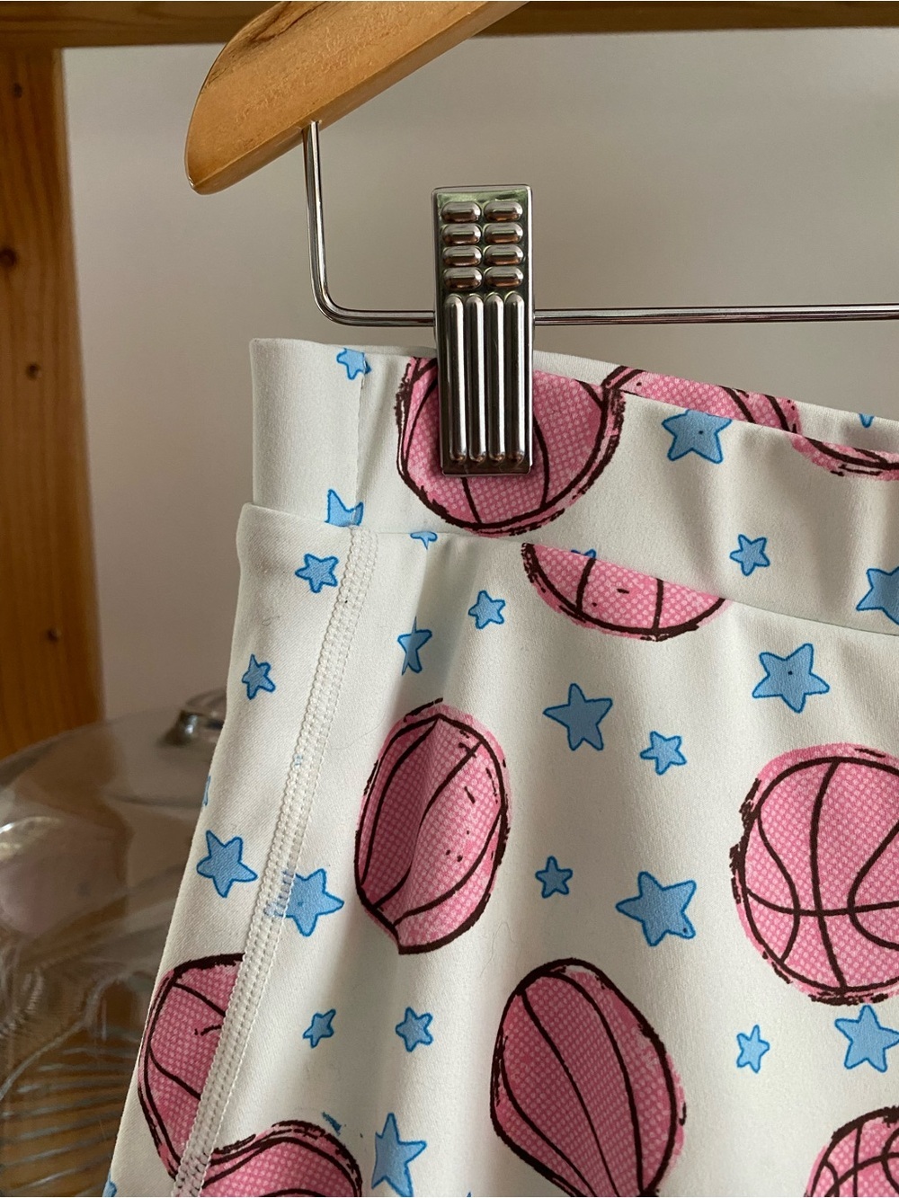SweetHoney Basketball Print Active Skort Tank Top Set Pink 12 - Picture 11 of 15